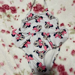 Minnie mouse girls bathing suit